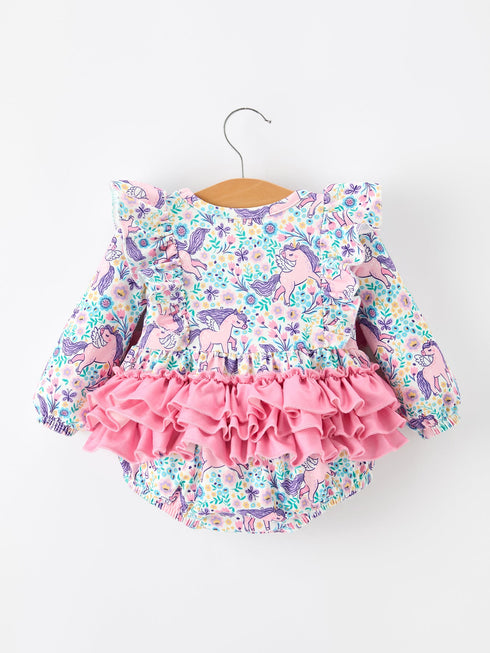 unicorn-floral-print-girls-long-sleeve-romper-sophias-style-8