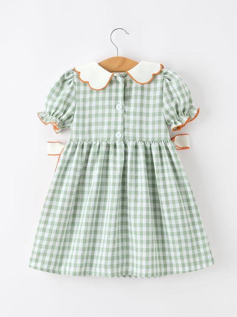fall-plaid-girls-dress-pumpkin-bow-smocked-peter-pan-collar-sophias-style-2