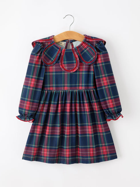 fall-plaid-girl-dress-petal-collar-puff-sleeve-long-sleeve-sophias-styleDress-1