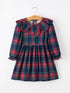fall-plaid-girl-dress-petal-collar-puff-sleeve-long-sleeve-sophias-styleDress-1