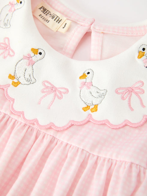pink-goose-embroidered-baby-girl-dress-peter-pan-collar-bow-dress-sophias-style-3
