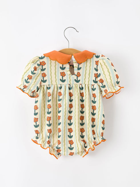 fall-floral-stripe-baby-romper-petals-collar-smocked-puff-sleeve-sophias-style-2