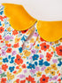 floral-girls-dress-yellow-velvet-collar-bow-puff-sleeve-dress-sophias-style-5