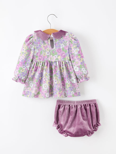 purple-floral-velvet-baby-girl-outfit-set-ruffle-bow-bloomers-sophias-style-2