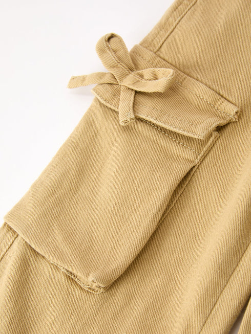 girls-solid-cargo-leggings-side-bow-pocket-wide-leg-pants-sophias-style-4
