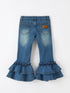girls-denim-leggings-ruffle-bell-bottom-pants-sophias-style-2