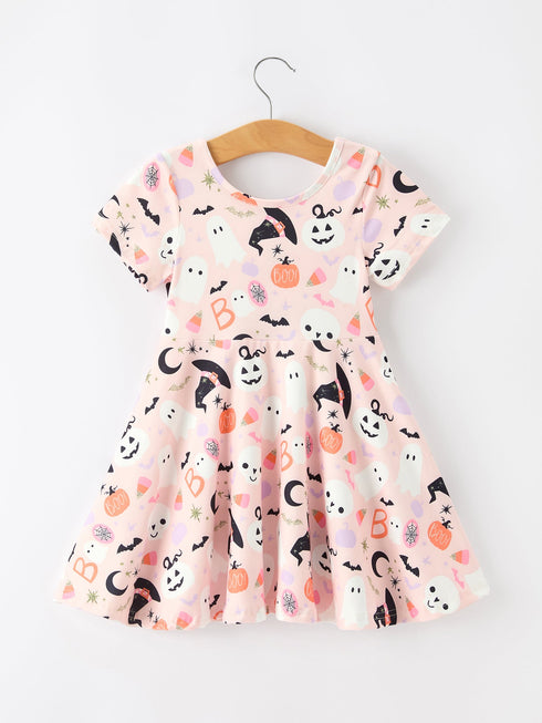 halloween-ghost-girl-twirl-dress-short-sleeved-sophias-style-2