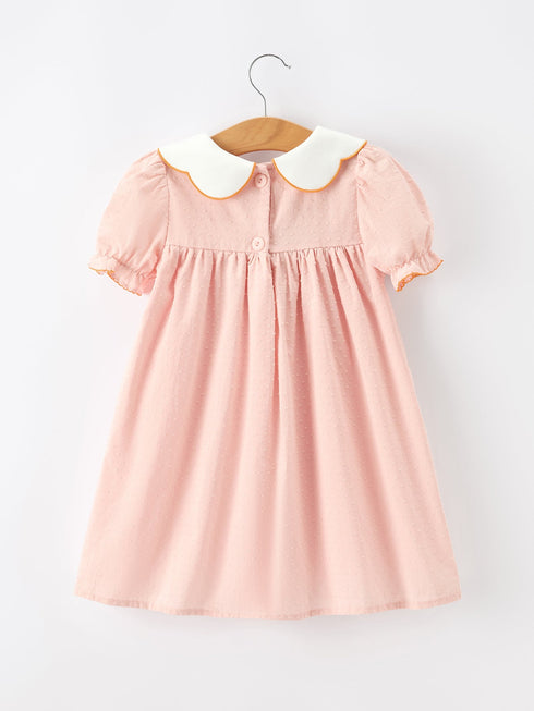 halloween-pumpkin-applique-girls-puff-sleeve-dress-sophias-style-2