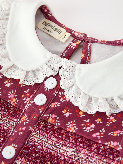 burgundy-floral-smocked-girls-dress-peter-pan-collar-lace-trim-sophias-style-3