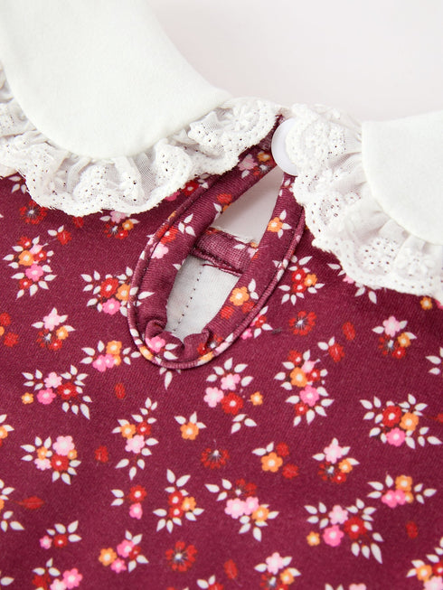 burgundy-floral-smocked-girls-dress-peter-pan-collar-lace-trim-sophias-style-5