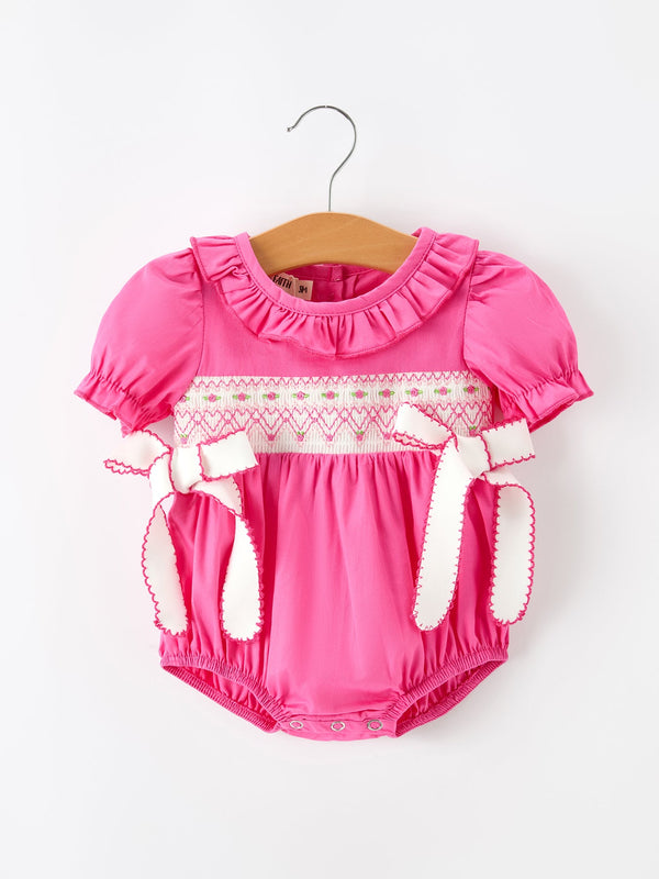 fall-baby-girl-hot-pink-ruffle-smocked-embroidery-romper-sophias-styleRomper-1