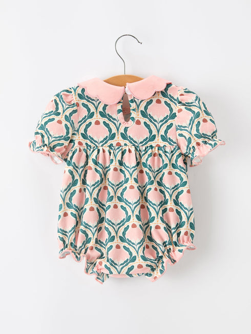 fall-geometric-floral-baby-romper-petals-collar-smocked-sophias-style-2