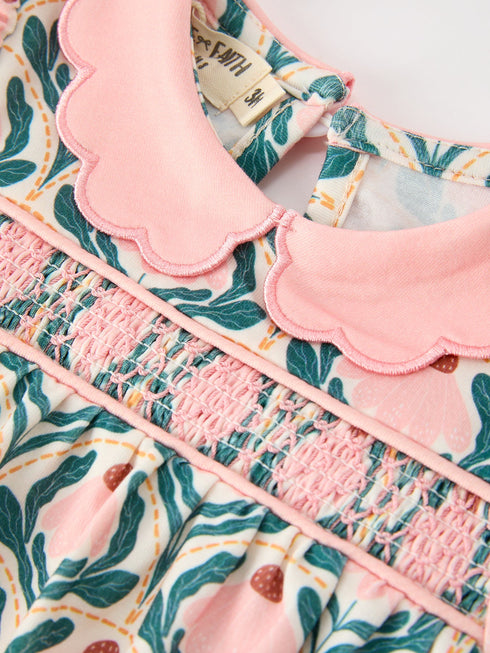fall-geometric-floral-baby-romper-petals-collar-smocked-sophias-style-3