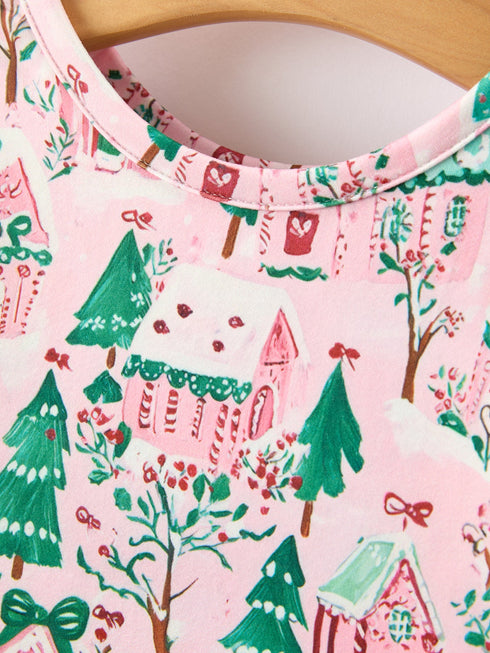 christmas-girls-pink-holiday-village-print-twirl-dress-sophias-style-3