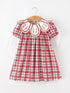 red-christmas-plaid-wreath-embroidered-girl-dress-sophias-styleDress-1