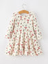 girls-christmas-bow-berry-print-twirl-dress-sophias-style-2