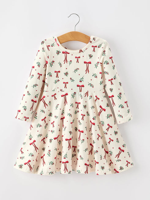 girls-christmas-bow-berry-print-twirl-dress-sophias-styleDress-1