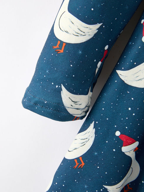 christmas-girls-goose-twirl-dress-navy-long-sleeve-dress-sophias-style-4