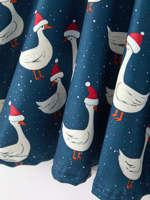 christmas-girls-goose-twirl-dress-navy-long-sleeve-dress-sophias-style-5