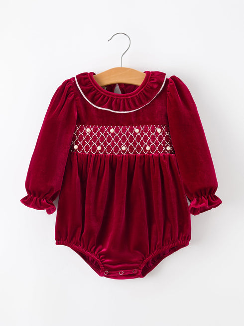 christmas-velvet-smocked-baby-bubble-romper-with-pearl-detail-sophias-style-6