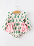 christmas-tree-print-ruffle-bow-baby-girl-bubble-romper-sophias-styleRomper-1
