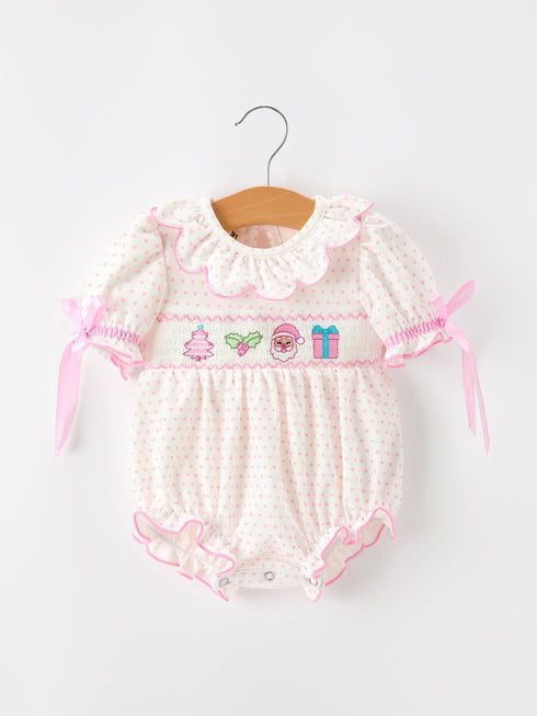 christmas-smocked-baby-girl-bubble-romper-embroidered-ruffle-collar-sophias-styleRomper-1