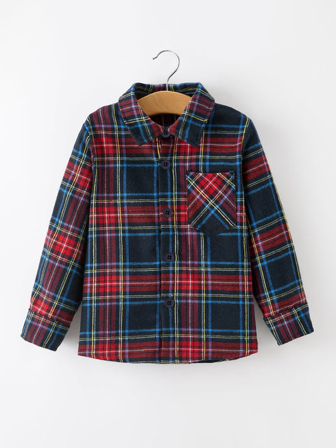 christmas-boys-red-navy-plaid-button-down-shirt-sophias-styleTop-1