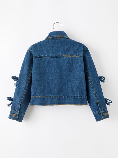 girls-denim-bow-sleeve-button-front-jacket-sophias-style-2