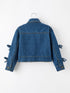girls-denim-bow-sleeve-button-front-jacket-sophias-style-2