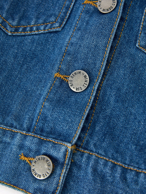 girls-denim-bow-sleeve-button-front-jacket-sophias-style-4