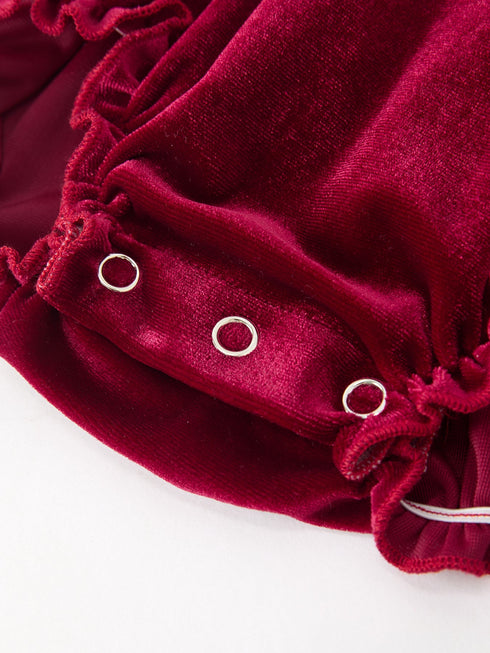 baby-girls-christmas-burgundy-velvet-plaid-bow-romper-sophias-style-5