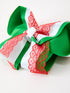 christmas-red-lace-green-layered-bow-hair-clip-6-3-inches-sophias-style-6
