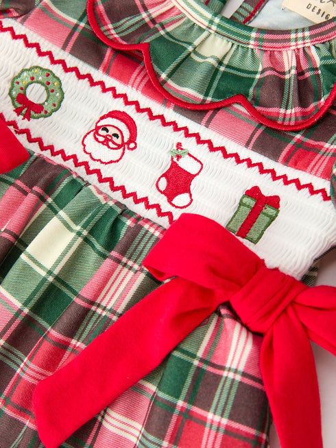 christmas-girls-plaid-smocked-ruffle-collar-bloomer-set-sophias-style-3