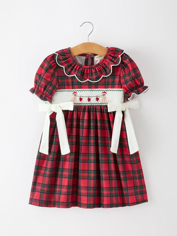 christmas-girls-plaid-puppy-smocked-ruffle-collar-dress-rylee-faith-sophias-styleDress-1