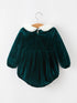 baby-girls-emerald-green-velvet-peter-pan-collar-christmas-romper-rylee-faith-sophias-style-2