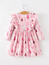 christmas-tree-print-girls-pink-ruffle-long-sleeve-dress-sophias-style-2