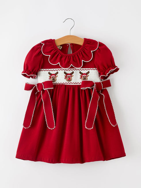 girls-christmas-reindeer-smocked-red-bow-dress-rylee-faith-sophias-style-6