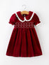 christmas-burgundy-velvet-girls-smocked-pearl-lace-collar-dress-sophias-styleDress-1