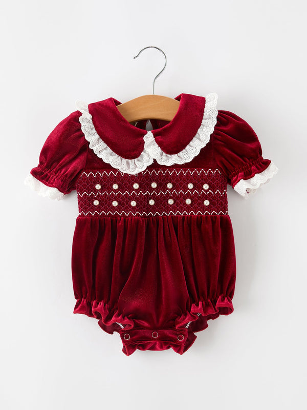 christmas-burgundy-velvet-baby-girl-smocked-pearl-romper-sophias-styleRomper-1