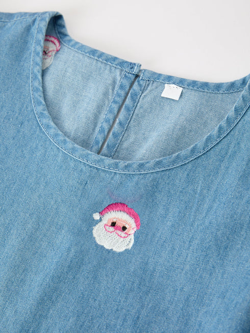 christmas-santa-embroidered-girls-denim-dress-rylee-faith-sophias-style-3