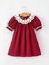 christmas-holly-embroidered-girls-dress-petals-collar-puff-sleeve-sophias-styleDress-1