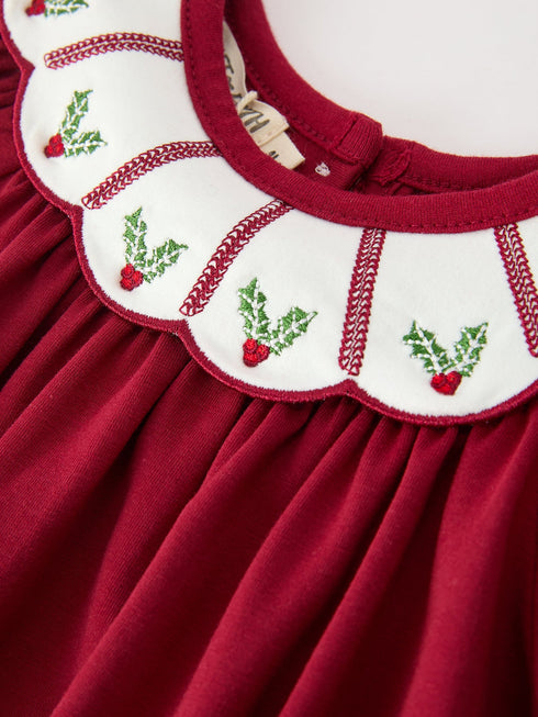 christmas-holly-embroidered-baby-romper-petals-collar-ruffle-sophias-style-3