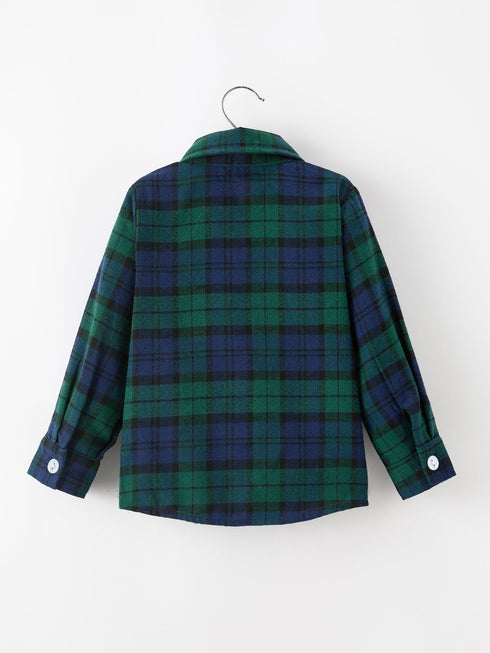 christmas-boys-green-navy-plaid-button-down-shirt-sophias-style-2