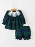 christmas-girls-green-navy-plaid-embroidered-bloomer-set-rylee-faith-sophias-styleRomper-1