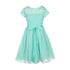 Little Girls Multi Color Lace Stone Belt Chiffon Flower Girl Party Dress 2-6 - SophiasStyle.com