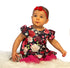 dark-color-rose-floral-milk-silk-flutter-dress Great Lakes kids - Sophia's StyleFlutter Dress-1