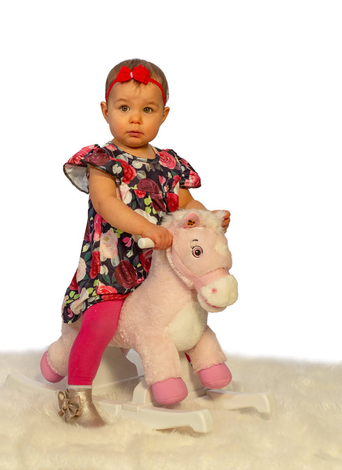 dark-color-rose-floral-milk-silk-flutter-dress Great Lakes kids - Sophia's Style-2