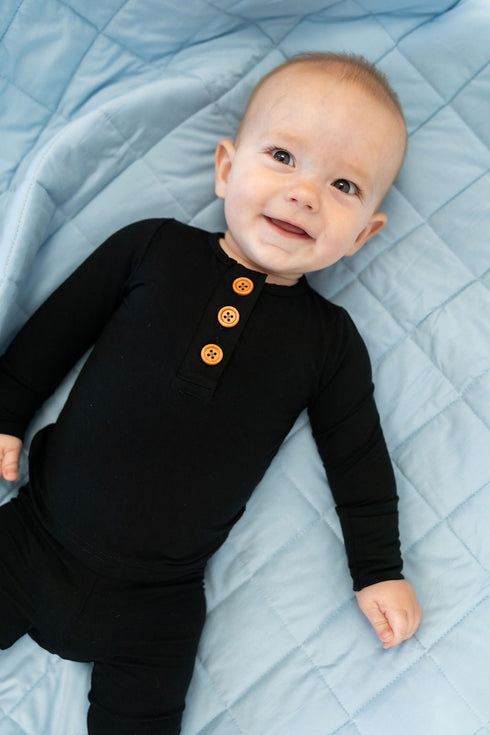 black-infant-2-piece-bamboo-set Laree & Co - Sophia's Style-3