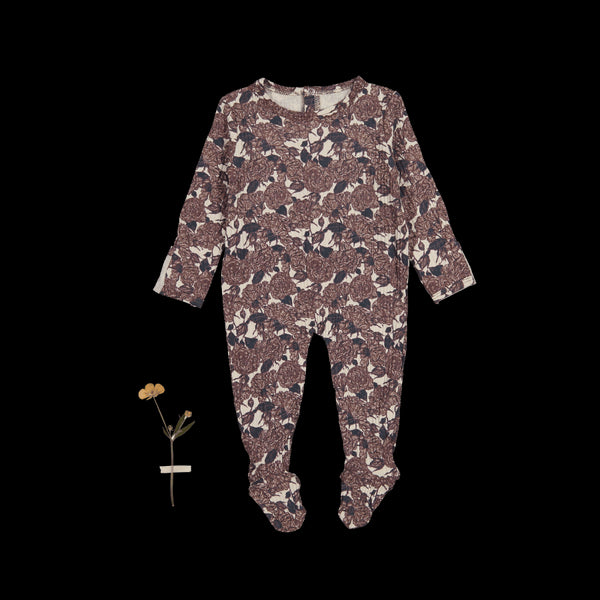 the-printed-romper-flora Lovely Littles - Sophia's StyleBack Snap Romper-1