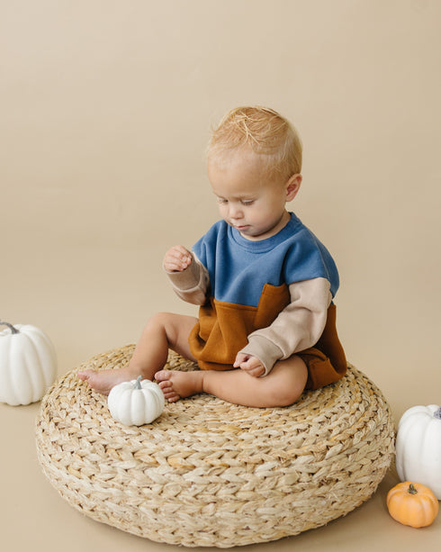 salt-and-pine-x-ljc-color-block-sweatshirt-romper Little Joy Co - Sophia's Style-10